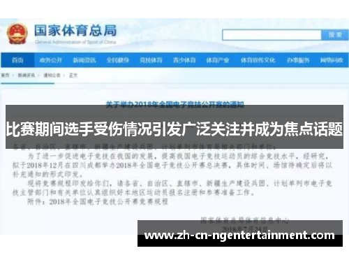 比赛期间选手受伤情况引发广泛关注并成为焦点话题